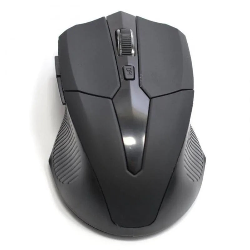 Rato sem fios 2.4Ghz 1200DPI, rato gaming ótico ajustável sem fios, para casa, escritório, jogos, PC, computador e portátil