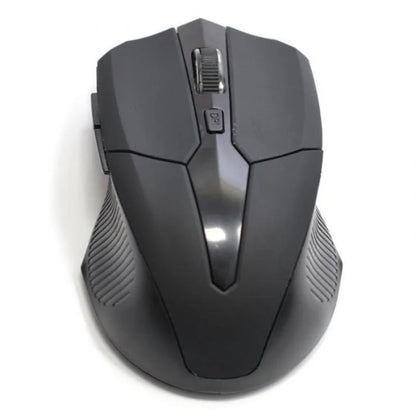 Rato sem fios 2.4Ghz 1200DPI, rato gaming ótico ajustável sem fios, para casa, escritório, jogos, PC, computador e portátil