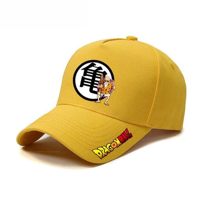 Casquette de baseball unisexe polyvalente et décontractée Dragon Ball Master Roshi Son Goku, imprimé créatif de haute qualité inspiré de l'anime et des dessins animés