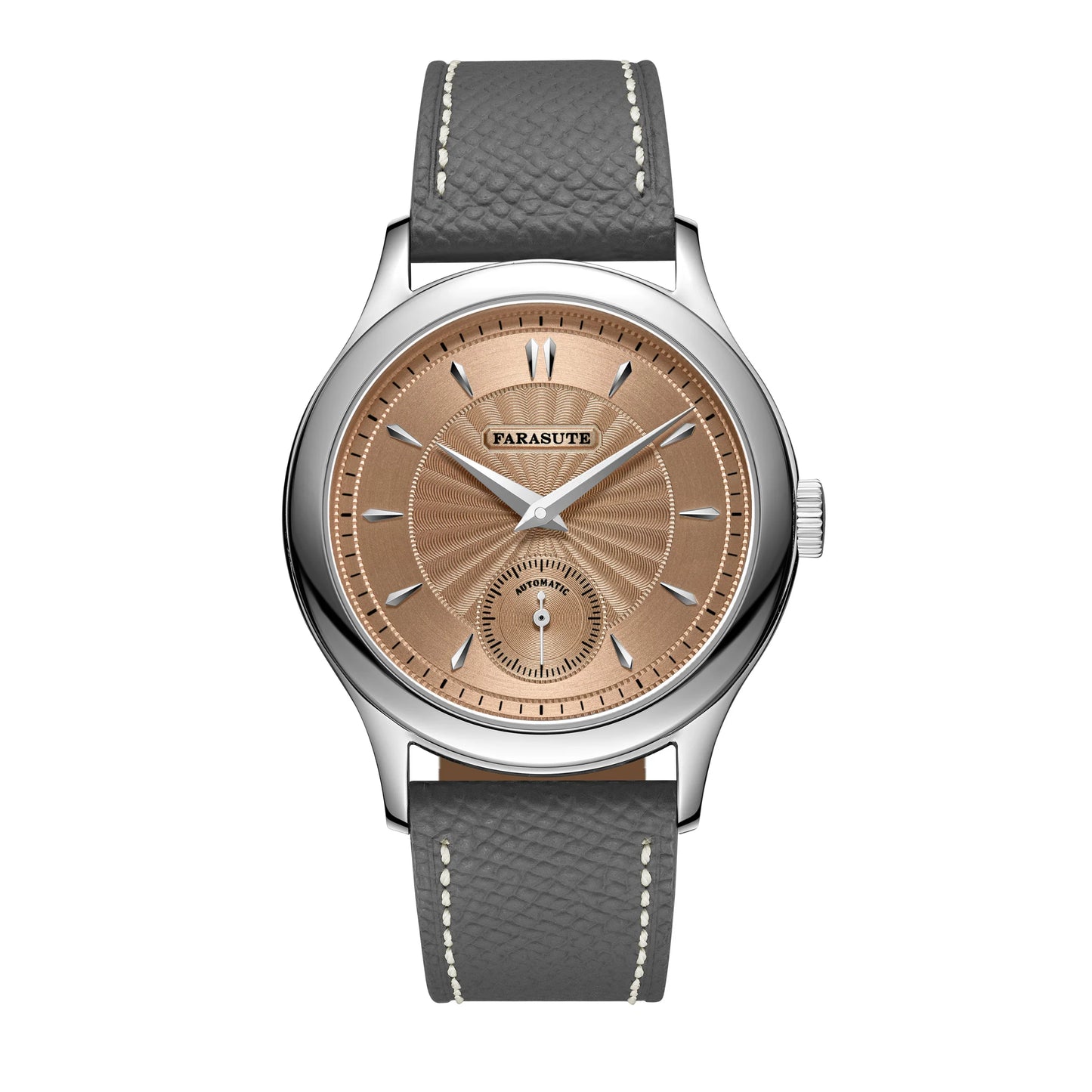 FARASUTE Luxury Mechanical Watch 316L Stainless Steel Case Hangzhou Customized Movement Small Second Hand Dial Men's Watch Gift
