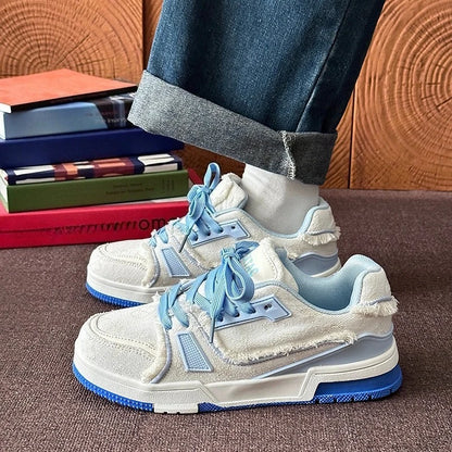 New Unisex Board Shoes Fashion Anti Slip Breathable Thick Soled Vulcanized Shoes Hot Selling Men's Women's Luxury Casual Shoes