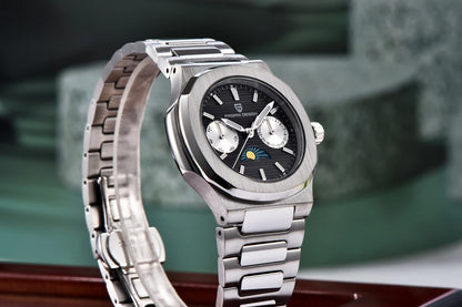 2025 New PAGANI DESIGN Women's Watch Automatic Date Luxury Quartz Watch Japan Epson VX3HA Watch Stainless Steel Waterproof Clock