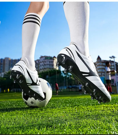 New Arrival Main Push  Soccer Cleats Long Broken Studs Outdoor Sports Football Shoes