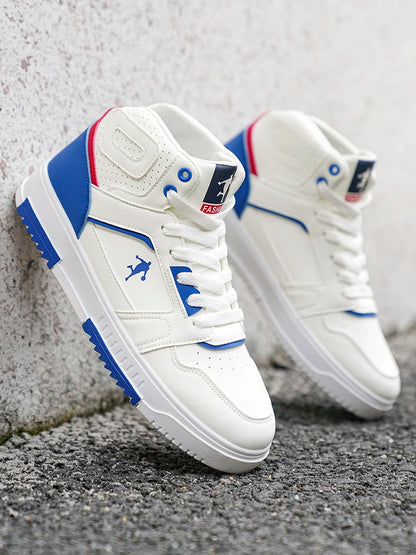 Men's Low-Top Casual Sports Shoes Fashion Basketball Sneakers Street Style Skateboarding Shoes for Teens