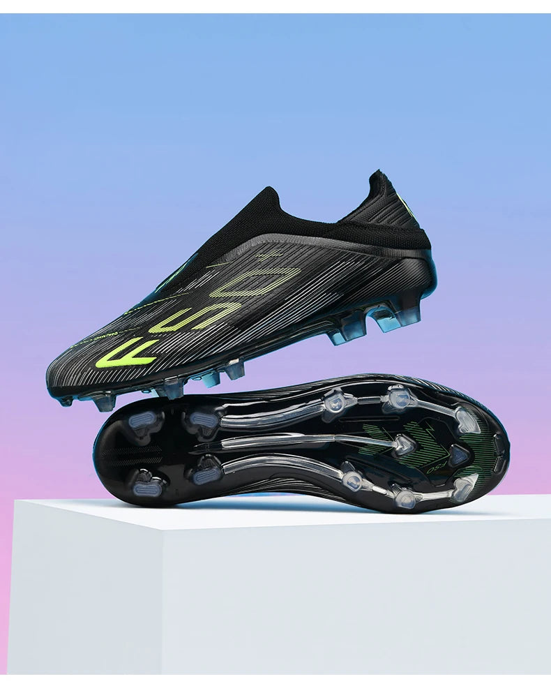 New Men's Football Boots Turf Soccer Shoes Sport Ultralight Comfortable Cleats Futsal Non Slip Fg Grass Indoor Adult Non-Slip