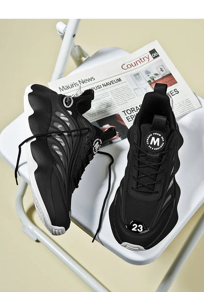 Luxury Men's Sneakers Casual Breathable Trainer Race Fashion Loafers Running Shoes for Male Tenis