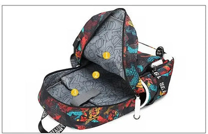 Fortnite-Print-Schülerrucksack für Jungen und Mädchen, Schulrucksack mit großem Fassungsvermögen, wasserdicht, leicht und strapazierfähig, Geburtstagsgeschenk