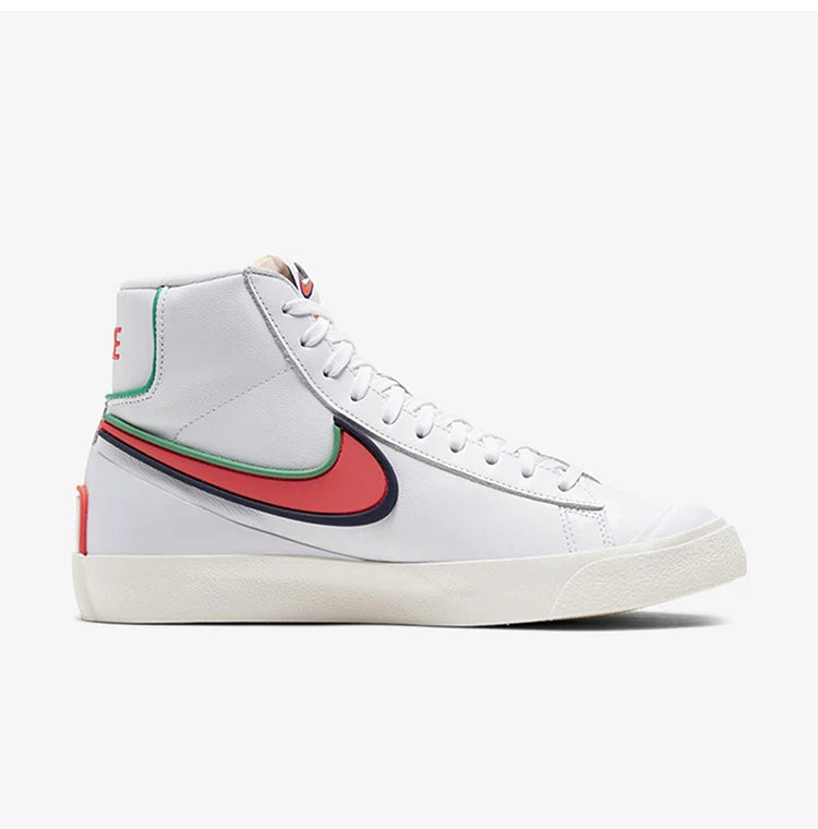 Nike BLAZER Trail Blazer genuínos para mulher, ténis clássicos de cano alto para desporto e lazer DC1746-103