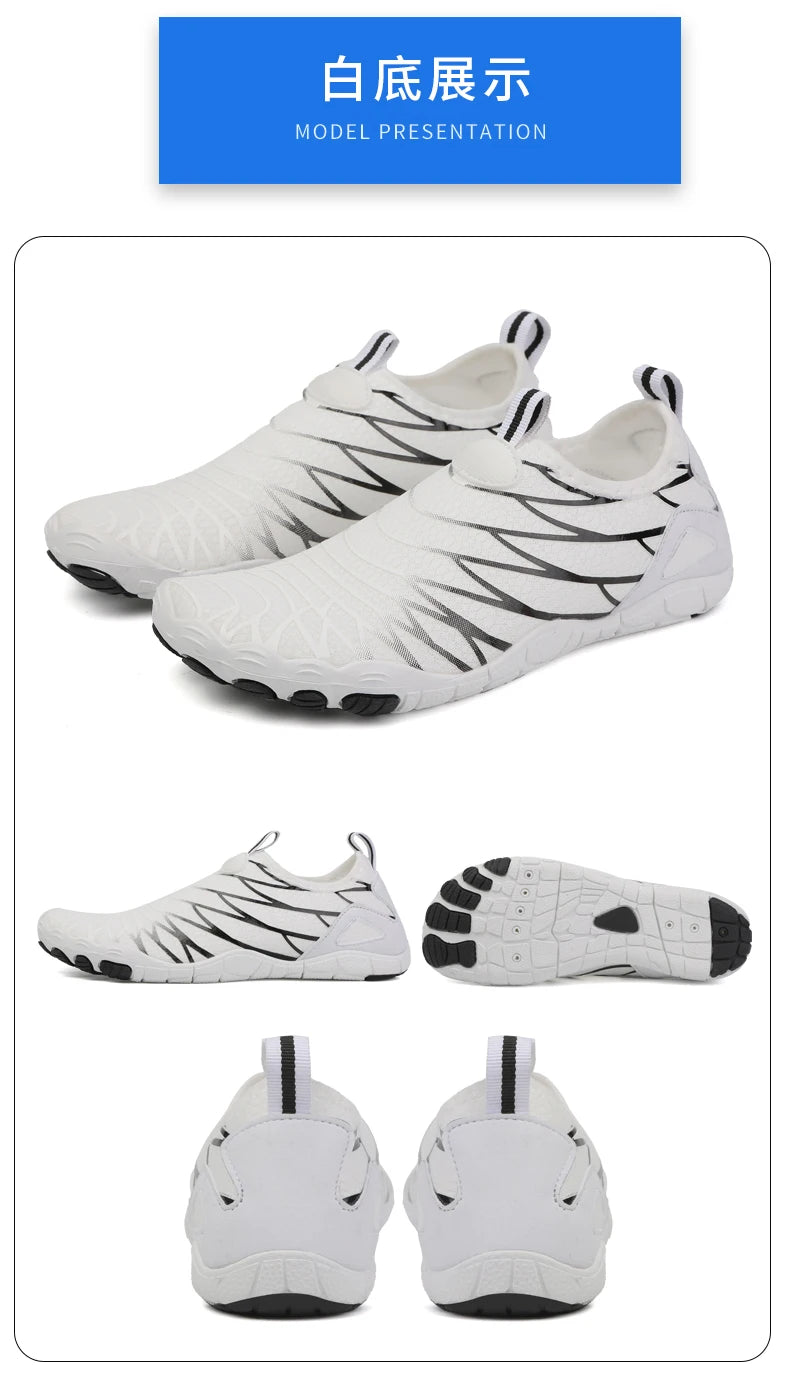 Men's and women's shoes, barefoot shoes, water sports outdoor beach swimming quick-drying training gym