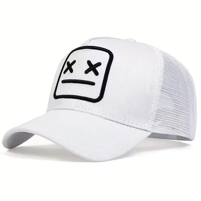 Unisex XX vezeni bejzbolski kape s mrežicom, podesive ležerne kape, proljetne i ljetne kape za vanjsku upotrebu s UV-zaštitom