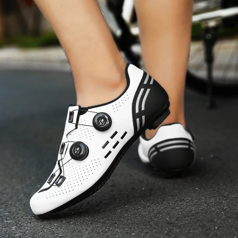 High-Quality Cycling Shoes Men's SPD Self-Locking Racing Bicycle Sports Shoes Women's MTB Mountain Non-Slip Cycling Shoes 36-47