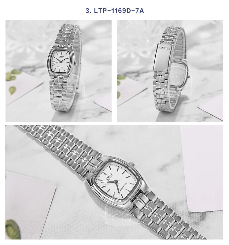 Casio watch women watches top brand luxury set 30mWaterproof Quartz ladies watch reloj mujer LTP-1169 Series
