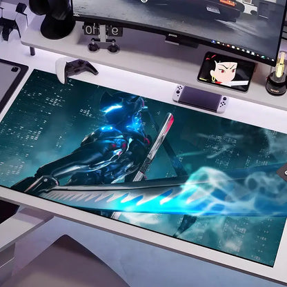 Overwatch pelės kilimėlis, kelių dydžių, didelis kvadratinis kompiuterio, biuro ir žaidimų stalo kilimėlis, guminis neslystantis pelės kilimėlis