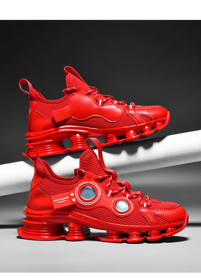 Men's Basketball Shoes Breathable Cushioning Non-Slip Wearable Runing Shoes Gym Training Athletic Basketball Sneakers for Men