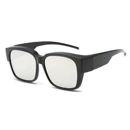 New Fashion Polarized Sunglasses Cover Over Myopia Prescription Glasses Portable Men Women Vintage Fishing Driving Eyewear