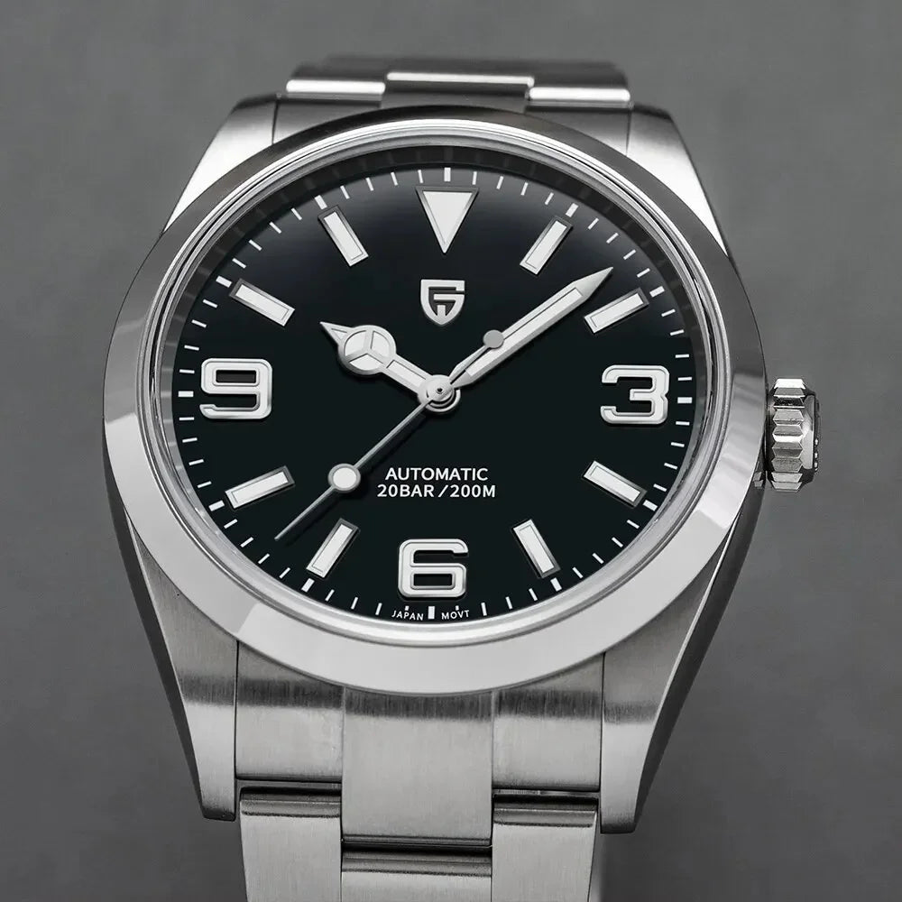 PAGANI DESIGN PD-1692 Men's Automatic Watches 40MM Stainless Steel Mechanical Wristwatch Sapphire AR Coated Waterproof Watch V3