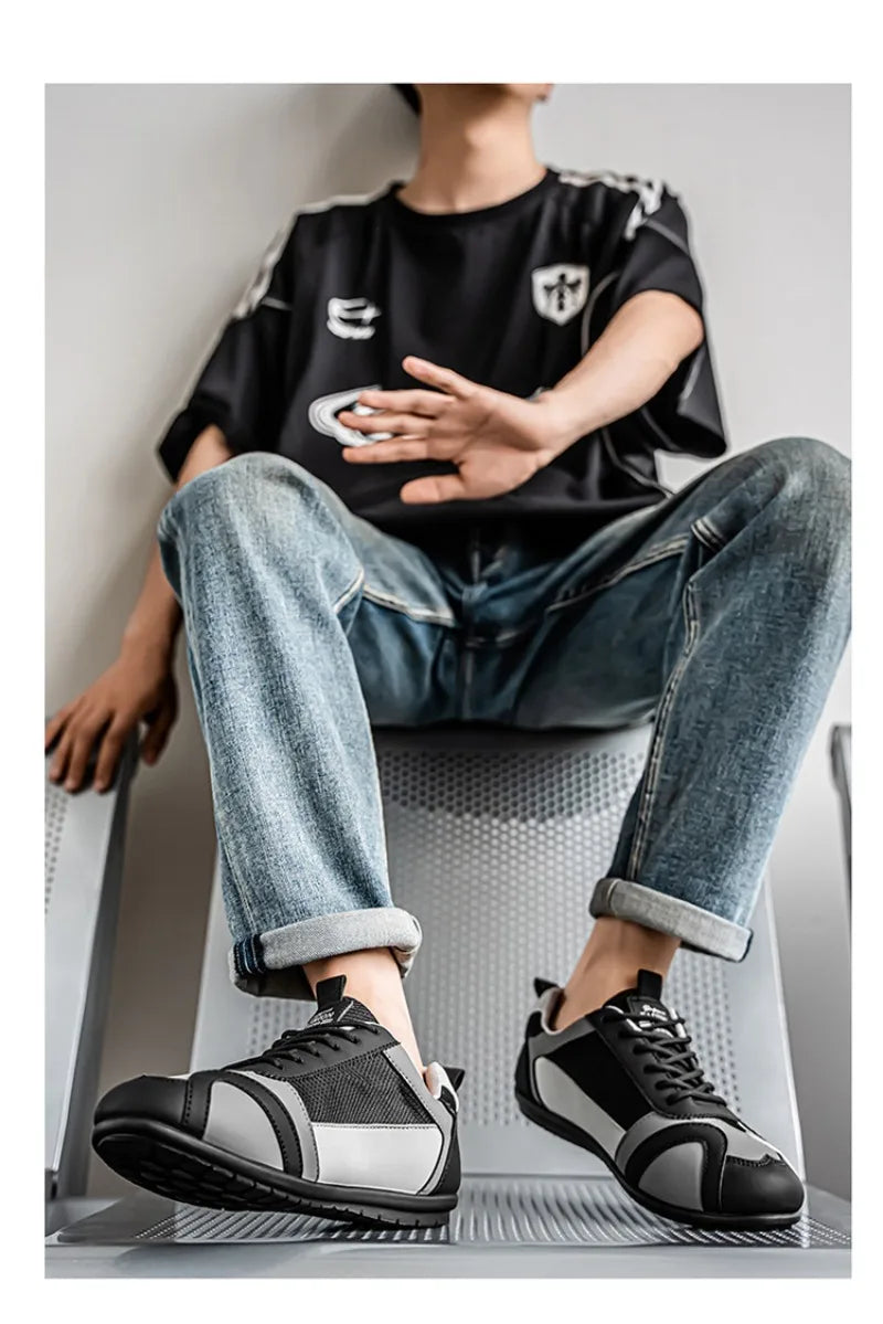 Buty męskie letnie, nowe, z siateczki, oddychające, młodzieżowe, rekreacyjne, do biegania, do chodzenia, lekkie trampki, Zapatillas