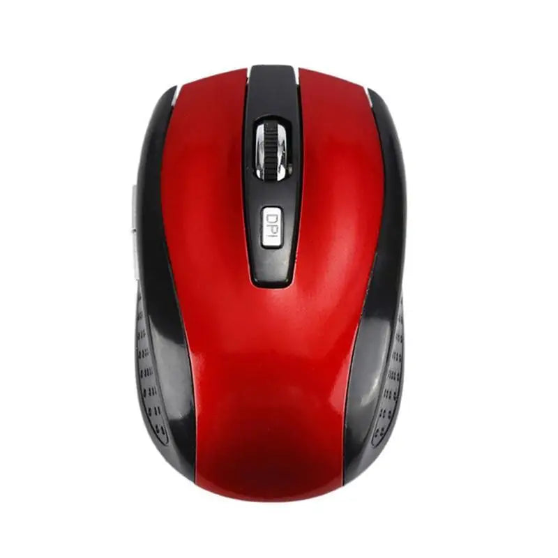Rato Ótico Sem Fios 2.4GHz com Recetor USB para Gaming, 6 Botões, para Computador, PC e Portátil, Acessórios