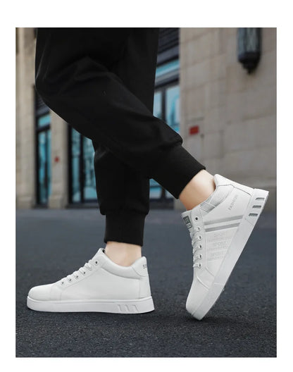 Męskie buty do skateboardingu 48 – codzienne, wysokie trampki do chodzenia, buty sportowe, oddychające buty hip-hopowe, buty uliczne, Chaussure Homme