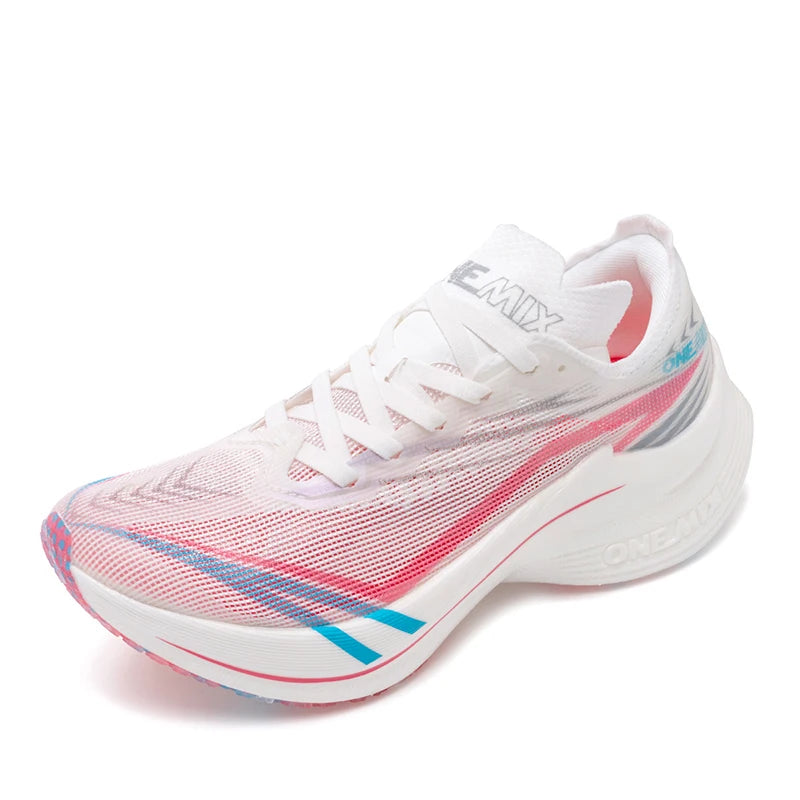 ONEMIX New Marathon Carbon Plate Running Racing Shoes Men Professional Stable Support Shock-relief Ultra-light Rebound Sneakers