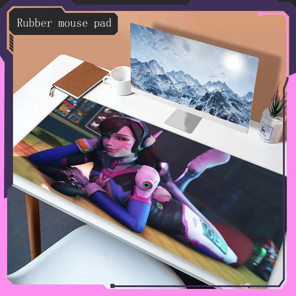Artigos mais vendidos Overwatch Tapete de rato animado acessórios de jogo para secretária Tapete de rato mais vendido para portátil e jogos