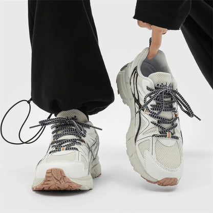 Męskie buty codzienne, outdoorowe, oddychające, do biegania, modne, do spacerów, rekreacyjne, sznurowane, do joggingu, mokasyny, markowe trampki Blade, wygodne