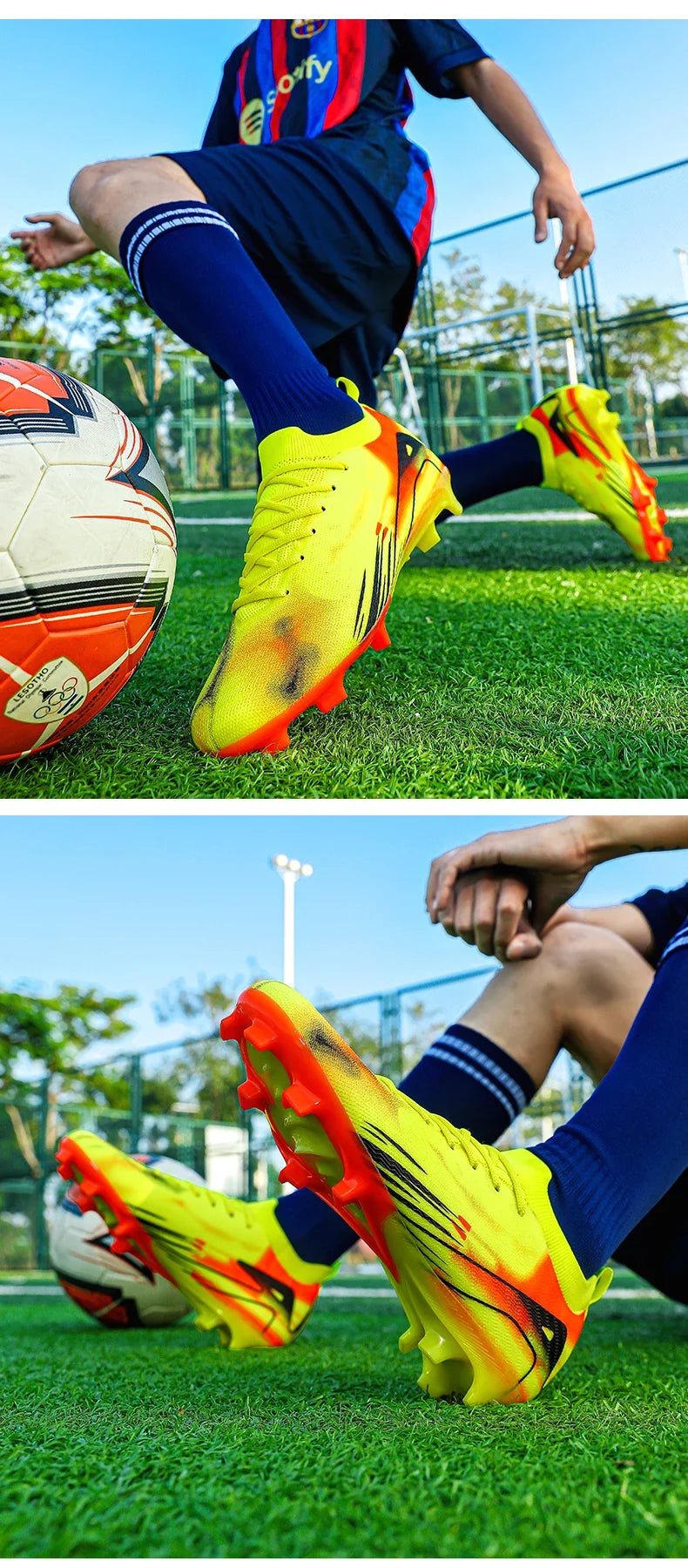 New Man Soccer Shoes Society Professional Grass Training Original Futsal Sneaker Cleats Indoor Non Slip Football Field Boots2025