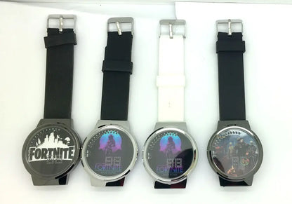 Orologio Fortnite Cute Fashion Cartoon personalizzato Kawaii Touch con luce notturna LED, orologio elettronico per studenti, regalo per amici