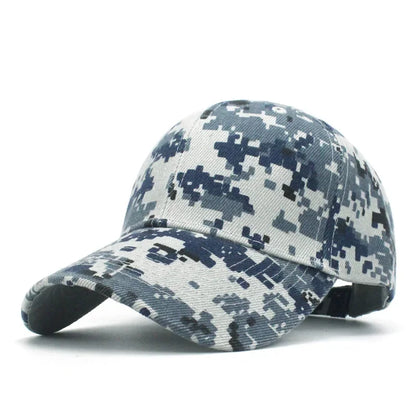 Men's Camouflage Baseball Caps Tactical Sunscreen Hat Adjustable Military Army Camo Airsoft Hunting Camping Hiking Fishing Caps