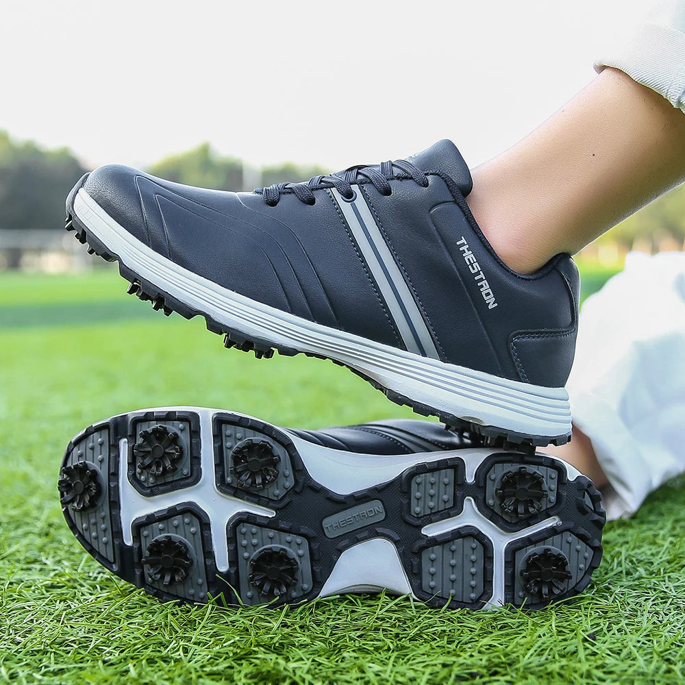 Waterproof Men's Golf Shoes Professional Lightweight Golfer Footwear Outdoor Golfing Sport Trainers Athletic Sneakers Brand