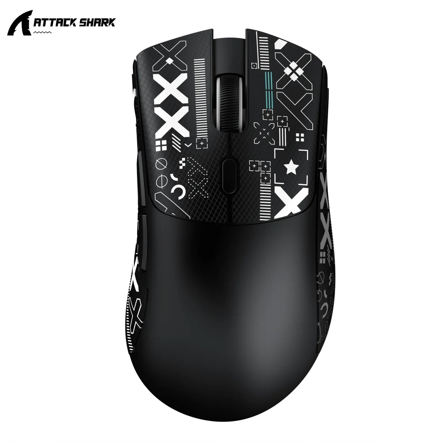 Attack Shark R1/X11 Tri-Mode Wireless Gaming Mouse, 18,000 DPI PAW3311 Bluetooth, 2.4GHz & Wired Lightweight Programmable Gaming Mouse for PC & Laptop