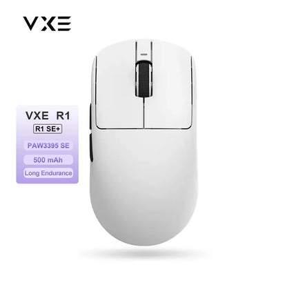 Rato Gaming Sem Fios ATK VXE Dragonfly R1 Pro MAX PAW3395 R1 SE Plus Personalizado para Esports e FPS, Recarregável e Leve