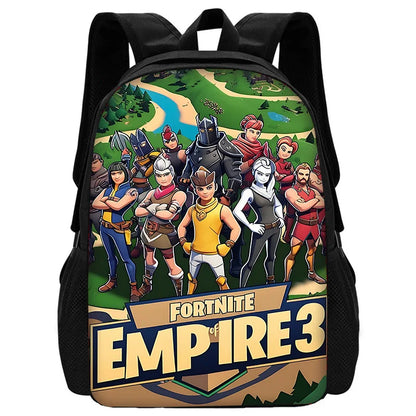 Classic Game FortniteS Kids Backpacks Boys and Girls Student Birthday Gift Child School Bags Unisex Camping Durable Rucksack