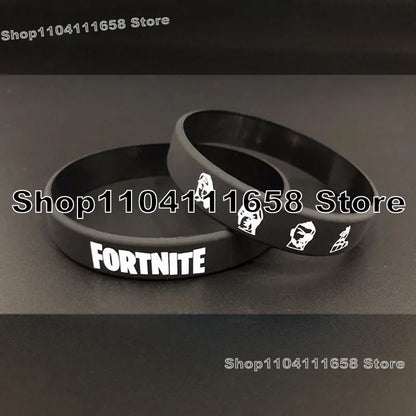 Luminous Silicone Bracelet Fortnited Theme Party Decoration Birthday Bracelet Rubber Trend Toys for AdultsTeen Birthday Toy Gift