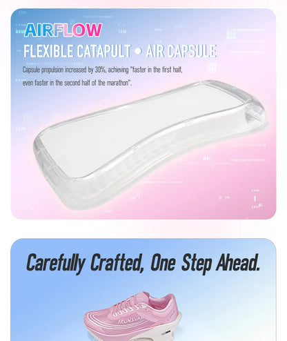 IRUNSVAN Airflow Capsule Sports Shoes Marathon Boardless Training Exclusive Running Shoes for Men and Women 166