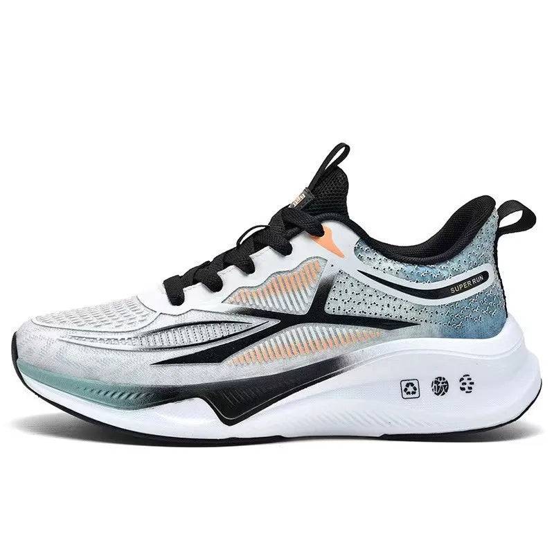 New casual sports shoes for men, trendy breathable mesh shoes, versatile and lightweight running shoes