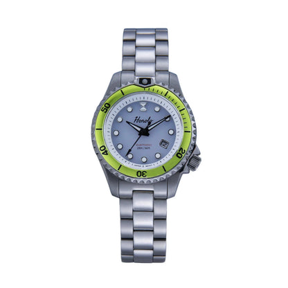 Horolo Women' Watches Japan Solar Movement 30mm Luminous Water Resistant Sapphire stainless steel Luxury Watch Gift For Wife