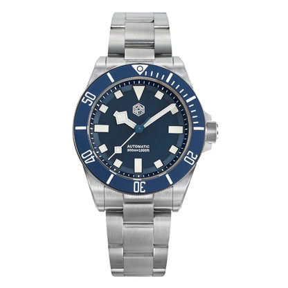 San Martin Grade 5 Titanium Watch SN0121TD PT5000/ST2130 Automatic Movement Watch 300M Waterproof Adjustable Clasp Wristwatch