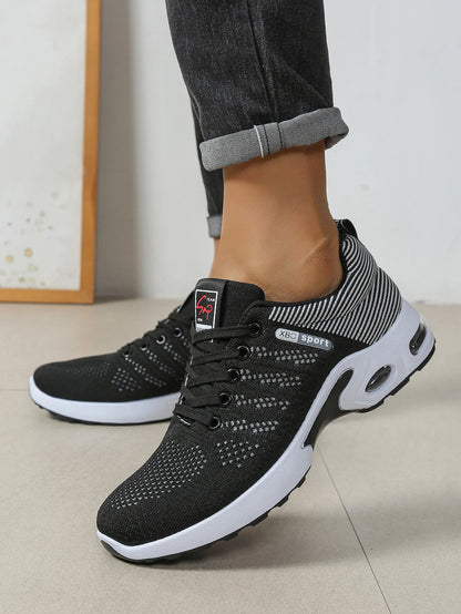 Men's shoes Fashion Super Breathable Lace-Up Running Shoes - Non-slip, durable and pillow comfort - Men's Fashion Sneakers
