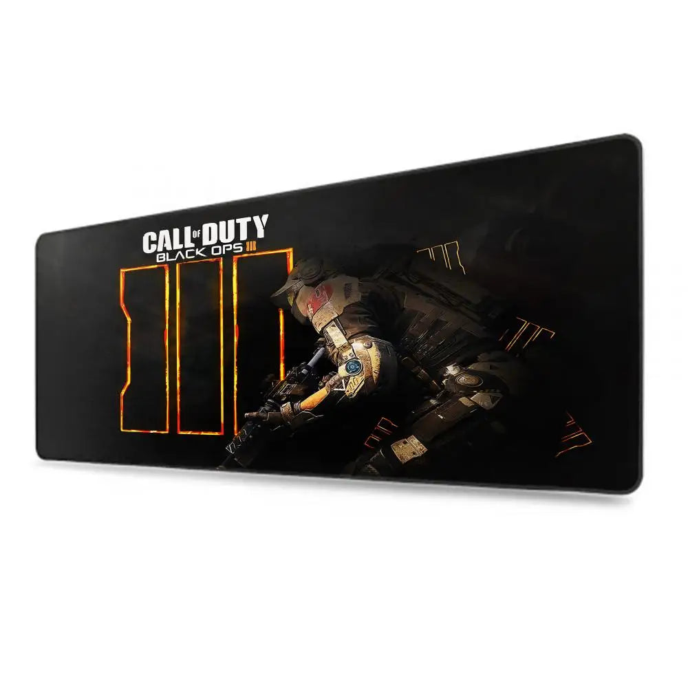 Call of Duty Game Large Mouse Pad PC Gaming Accessories Desktop Extended Table Mat XL Laptop Office Rubber Carpet Soft Mausepad