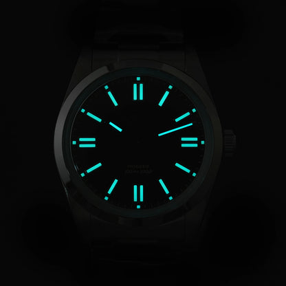 Watchdives WD1016 V3 36Mm Vintage Watch VH31 Sweep Quartz Watches Man Enamel Blue K1 Bubble Mirror Sapphire Lumes 10Atm Relojes