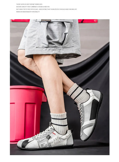 Buty męskie letnie, nowe, z siateczki, oddychające, młodzieżowe, rekreacyjne, do biegania, do chodzenia, lekkie trampki, Zapatillas