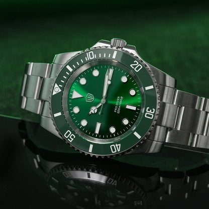 Watchdives WD1680Q V2 VH31 Sweep Second Quartz Watch Ceramic Bezel Ar Sapphire Bgw9 200M Waterproof 316L Wrist Watch Men Watches