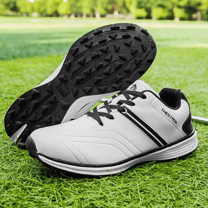 Waterproof Men's Golf Shoes Professional Lightweight Golfer Footwear Outdoor Golfing Sport Trainers Athletic Sneakers Brand