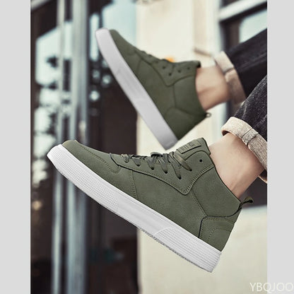 Spring summer new minimalist men's platform shoes fashionable versatile men's sneakers casual comfortable sports shoes