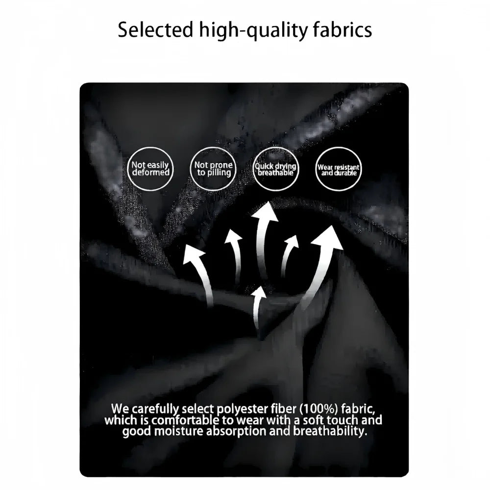 Fashionable summer men's domineering wolf print pattern breathable round neck T-shirt outdoor high street casual top