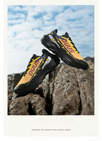 Men's Off-Road Running Shoes Spring and Summer Outdoor Power Grip Sports Shoes Breathable Trail Running Shoes for Women