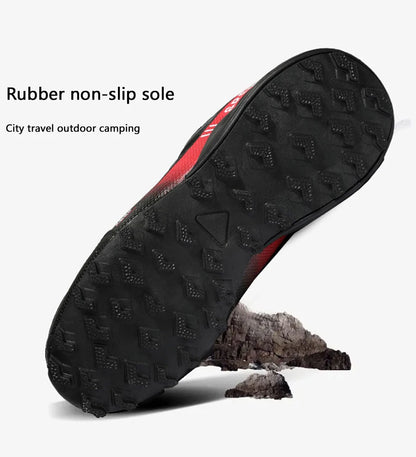 Hiking Shoes Men's Outdoor Rubber-Soled Non-Slip Tactical Training Shoes Lightweight Comfortable Hiking Travel Sports Shoes Men