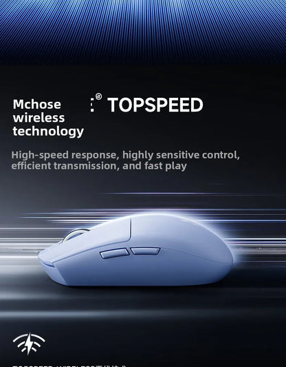 Rato Sem Fios MCHOSE G3 V2 PRO Bluetooth Tri-Mode Ergonómico e Leve para Portátil, Escritório, Gaming e Acessórios de Computador