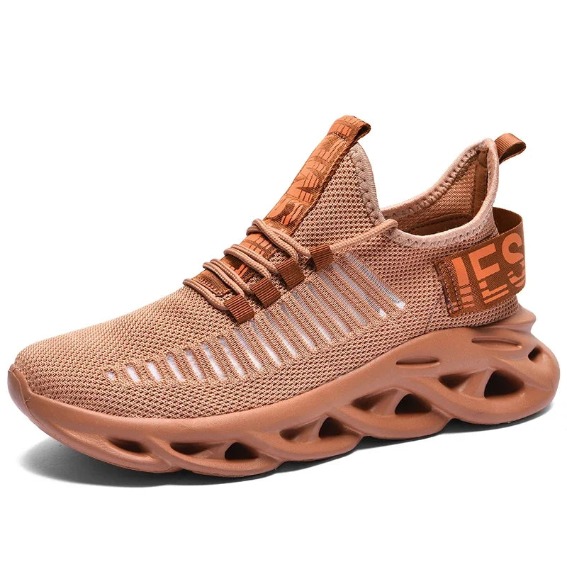 New Running Sneakers Newest Breathable Comfort For Women Low Top Large Size Men's Sports Increase Shoes Mesh Jogging Casual